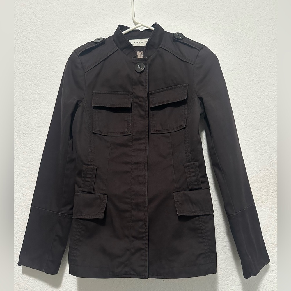 Zara Women's Brown Jacket size XS